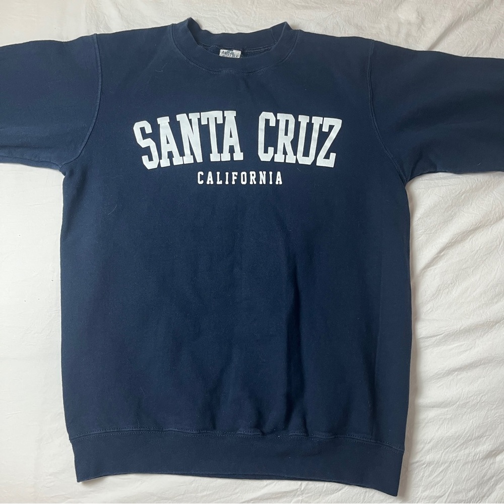 Alstyle Navy Blue Crewneck Sweater